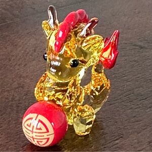 Swarovski Asian Symbol Dragon Figurine - 5658406 NIB